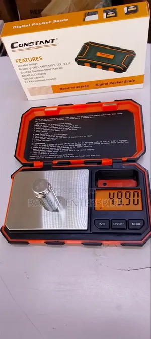 CONSTANT Digital Pocket Scale, Model 14282-045c.