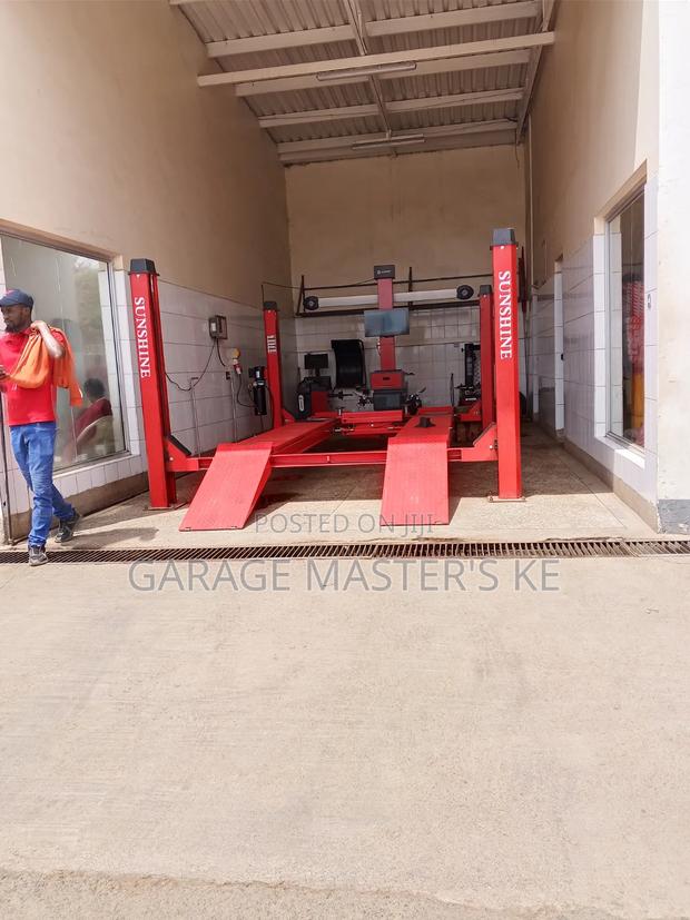 3 D Wheel Alignment Machine Set With 4 Post - thumbnail 2