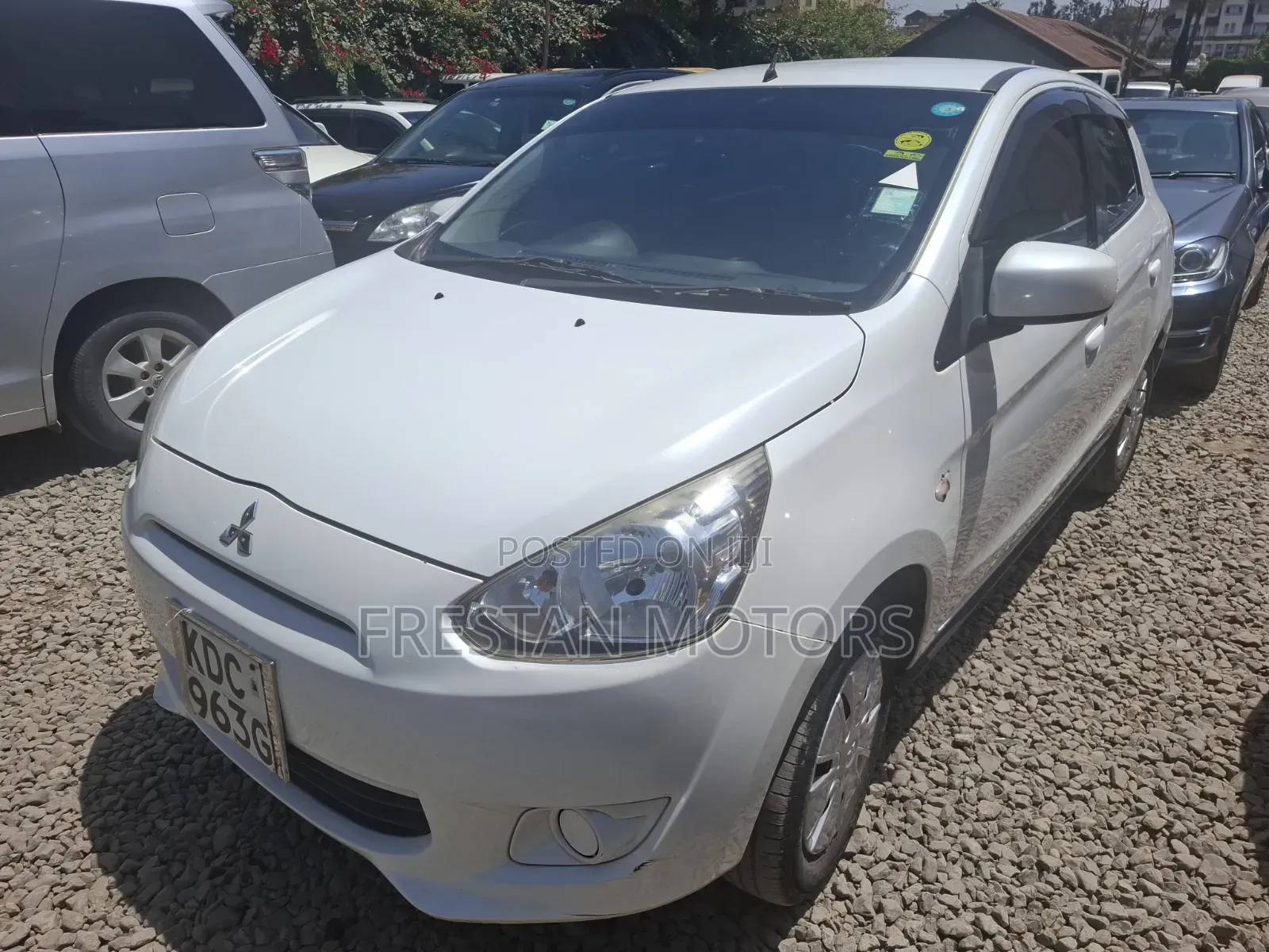 Mitsubishi Mirage 2014 White