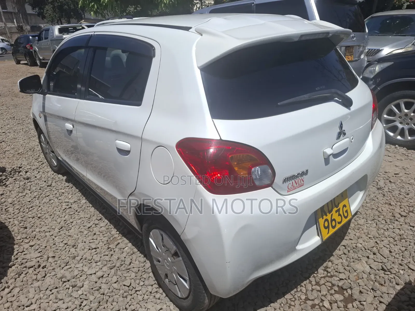 Mitsubishi Mirage 2014 White