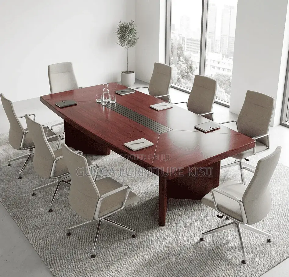 Office Table; 2M Mahogany Boardroom Table
