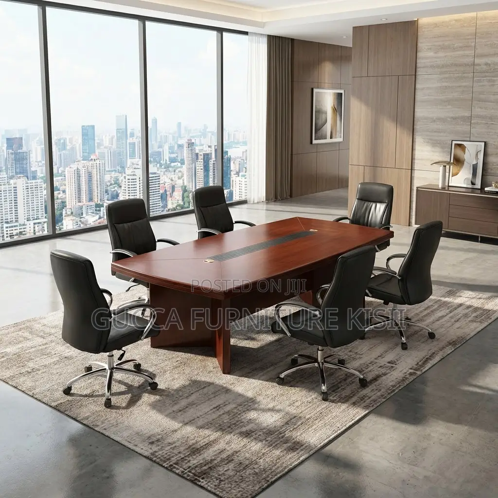 Office Table; 2M Mahogany Boardroom Table