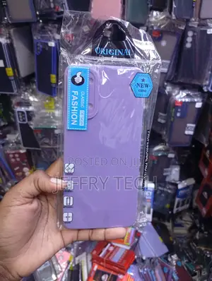 Purple Liquid Silicone Phone Case Designed for the Oppo Reno 4 (4G