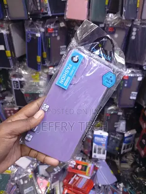 Purple Liquid Silicone Phone Case Designed for the Oppo Reno 4 (4G