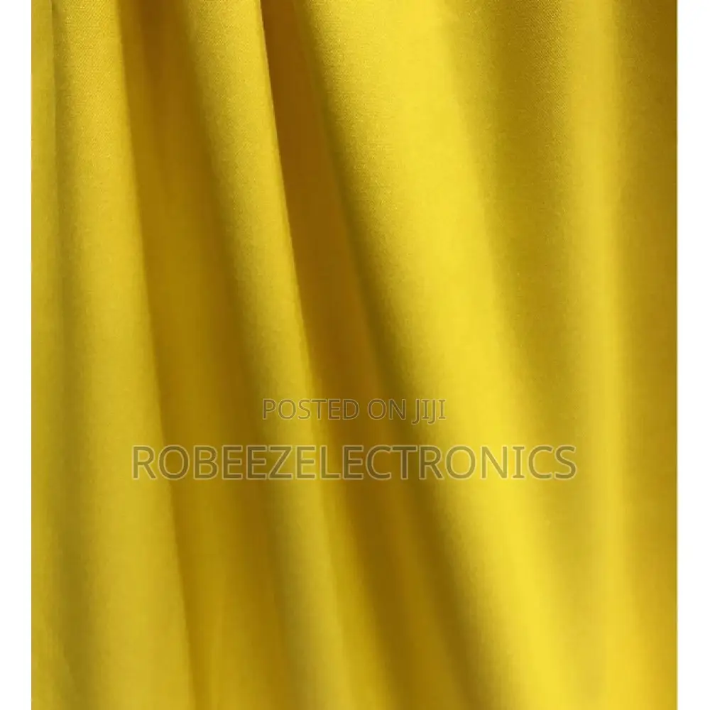 3m X 6m Background Cotton Muslin Cloth (Yellow)