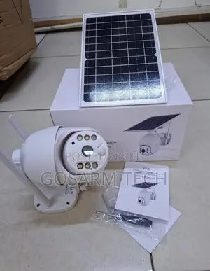 HomeSafe Ubox Single Lens Solar Camera – Wireless Protection