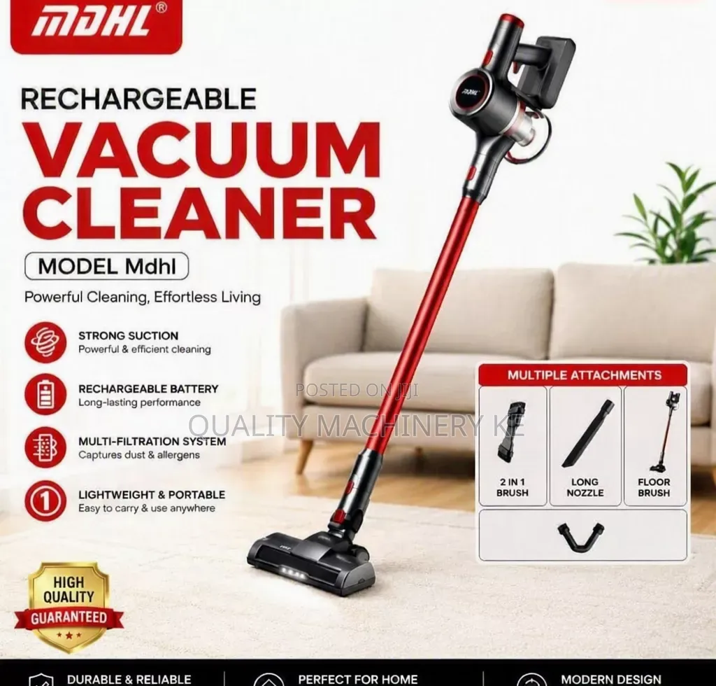Easy to Operate MDHL Rechargeable Vaccum Cleaner