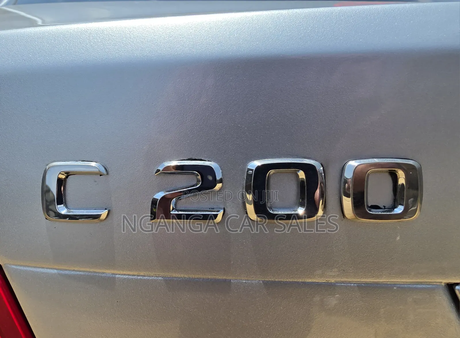 Mercedes-Benz C200 2009 Silver