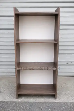 Bookshelf -Modern 4-Tier Wooden Bookshelf