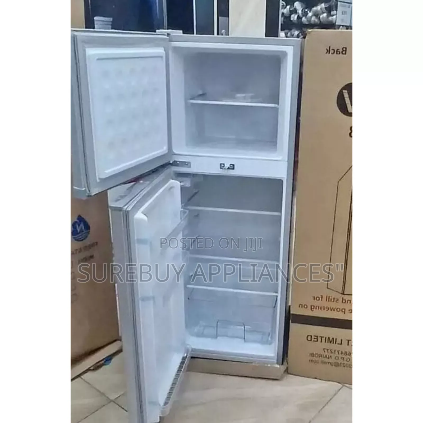 Volsmart 138l Double Door Refrigerator