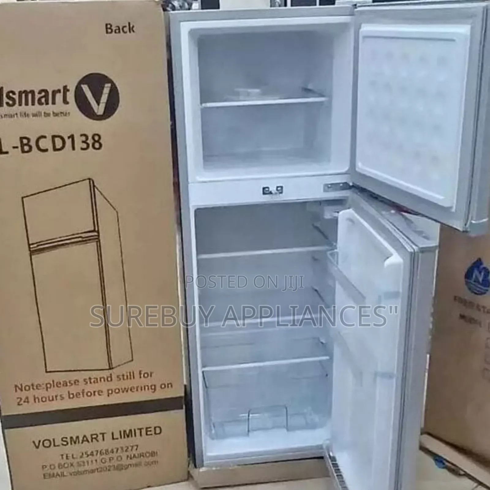 Volsmart 138l Double Door Refrigerator