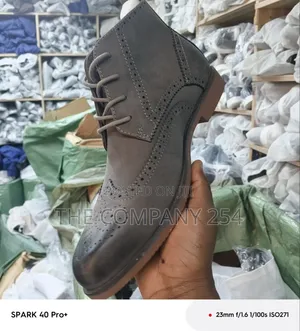 Quality Casual Leather Sued Oxford Designer Boot Shoes