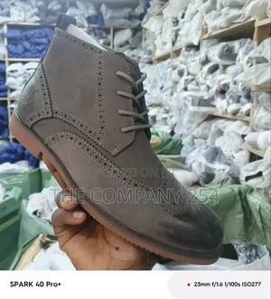 Quality Casual Leather Sued Oxford Designer Boot Shoes