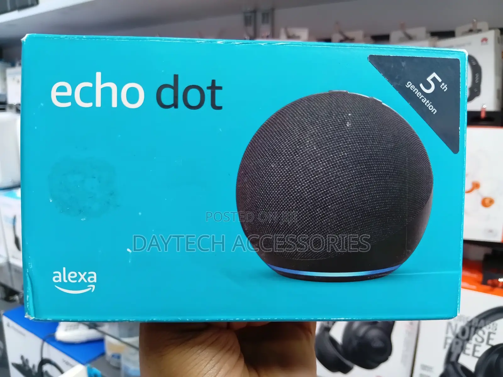 Amazon Echo Dot Smart Speaker With Alexa Music Home Charcoal 5TH GEN