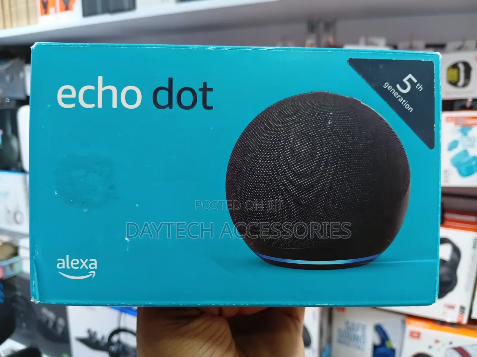 Amazon Echo Dot Smart Speaker With Alexa Music Home Charcoal 5TH GEN