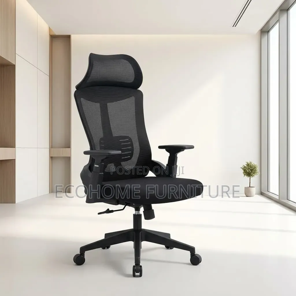 Ergonomic High Back Mesh Office Chair With Headrest