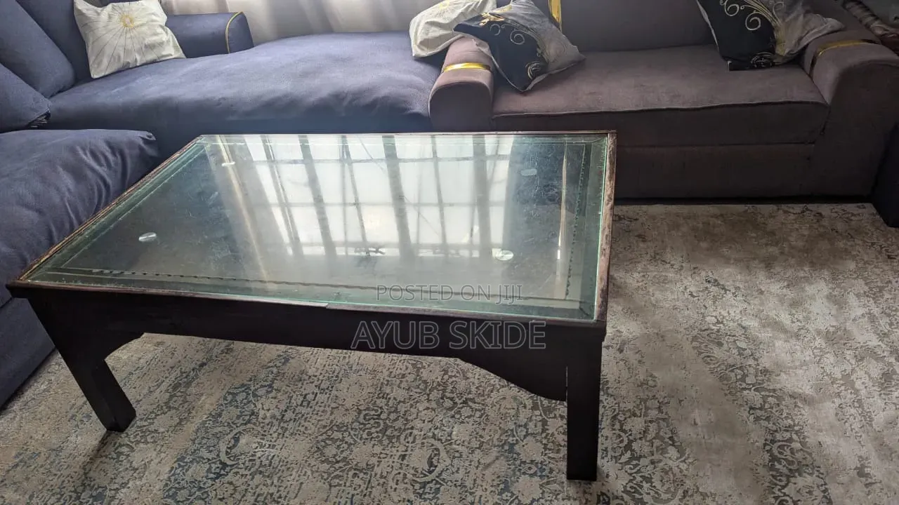 One Table With Top Glass