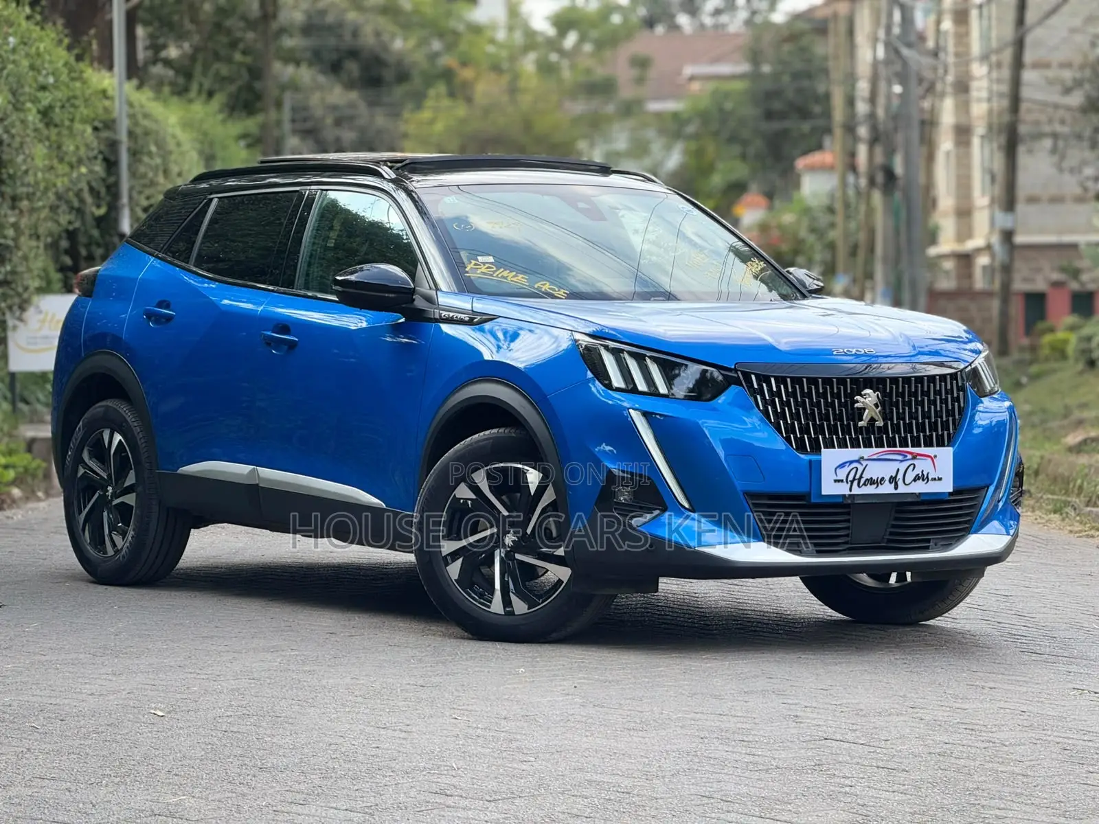 Peugeot 2008 2021 Blue