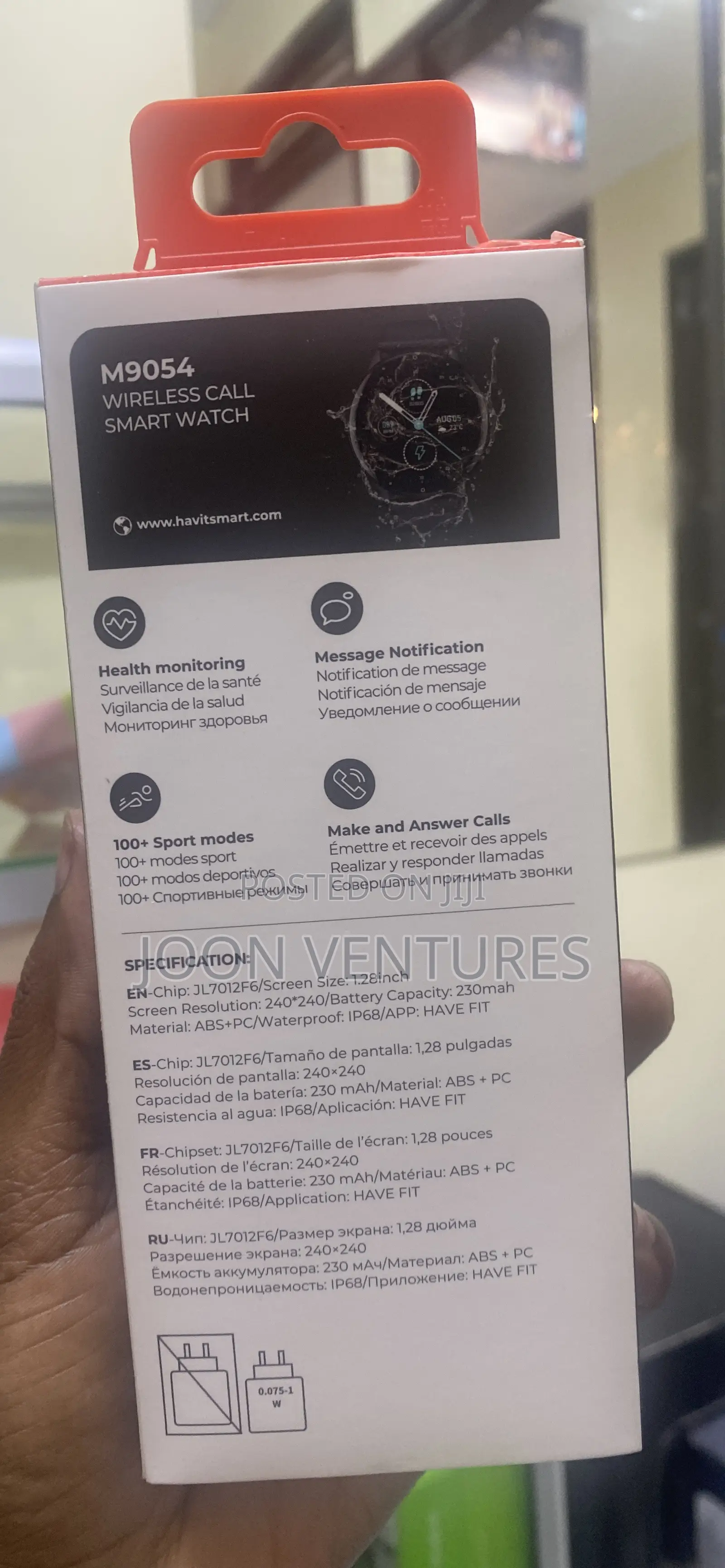 Havit M9054 Wireless Call Smart Watch