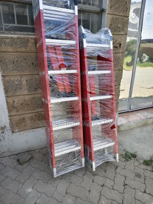 Heavy-Duty Fiberglass Multipurpose Folding Ladder