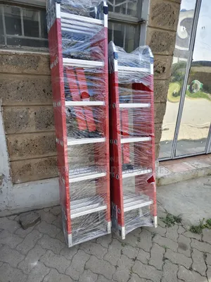 Heavy-Duty Fiberglass Multipurpose Folding Ladder