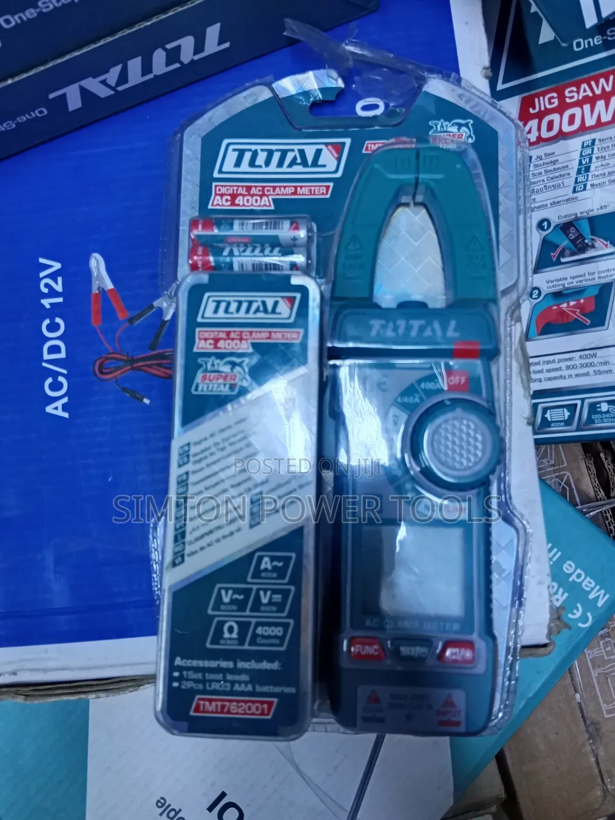 Total Tmt762001 Digital AC Clamp Meter (400a). 