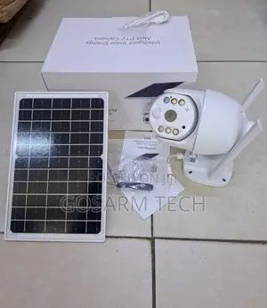 UBOX Single Lens 4G Enabled PTZ Solar Camera for Home Business