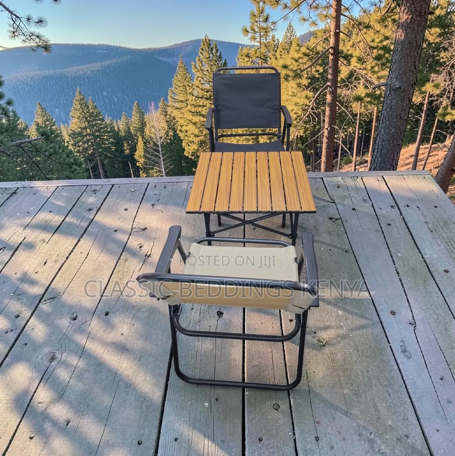 Camping Chair and Table