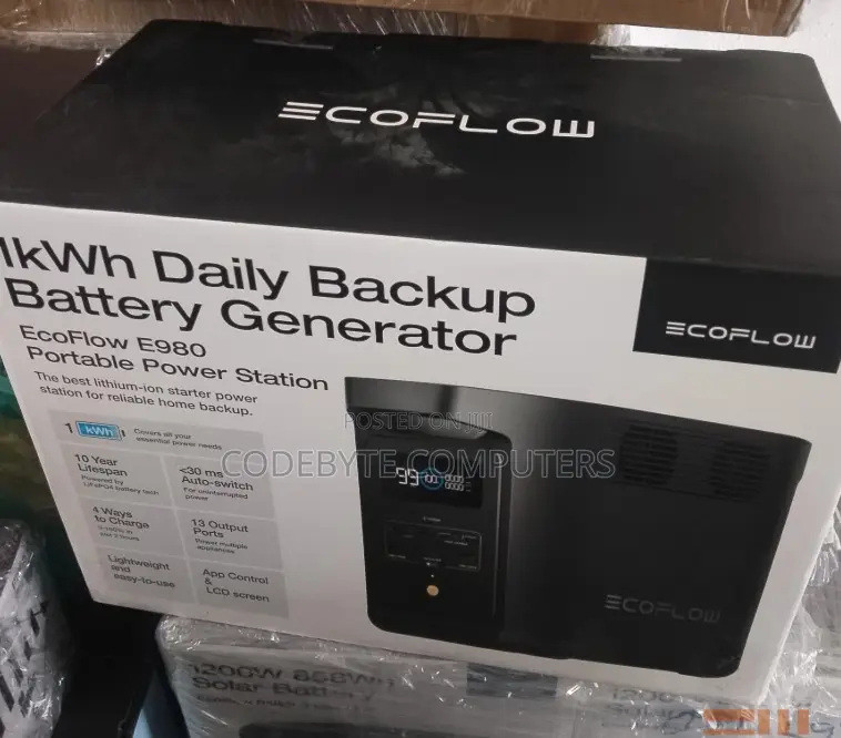 EcoFlow DELTA 2 Black (EFE980-UK / EF-RV-H08-1)