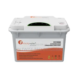Felicity Solar FLA12100 12V 100Ah LiFePO4 Battery