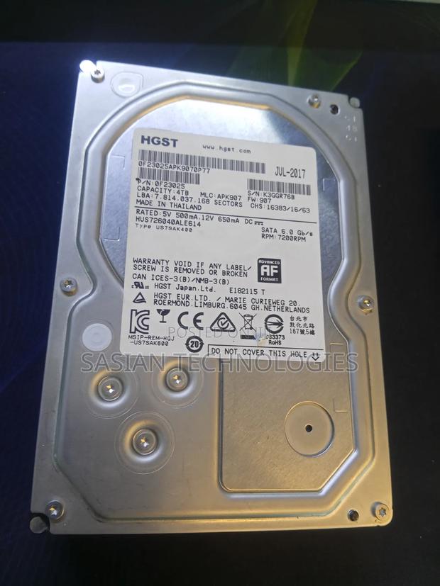 4tb Harddisk for Desktop and Surveillance