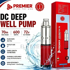 Premier 70m 600w Dc Solar Deep Well Pump – Jzdcbs72v-70