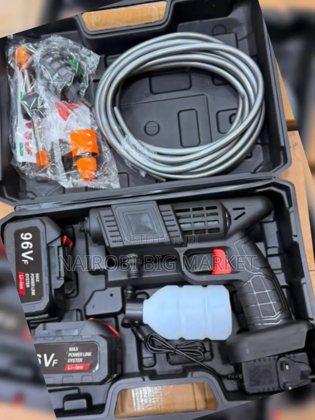 Wireless Car Wash Machine/Sprayer and Garden Gun 96v
