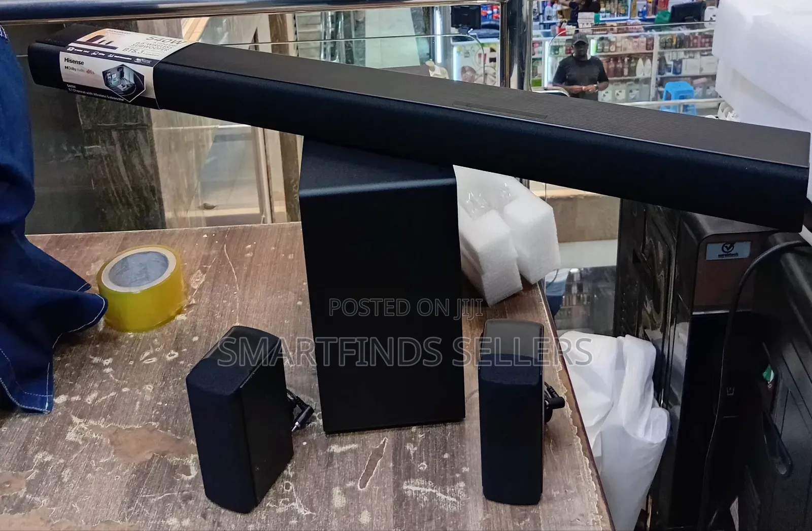 Hisense 540W High-Power Soundbar With Deep Bass