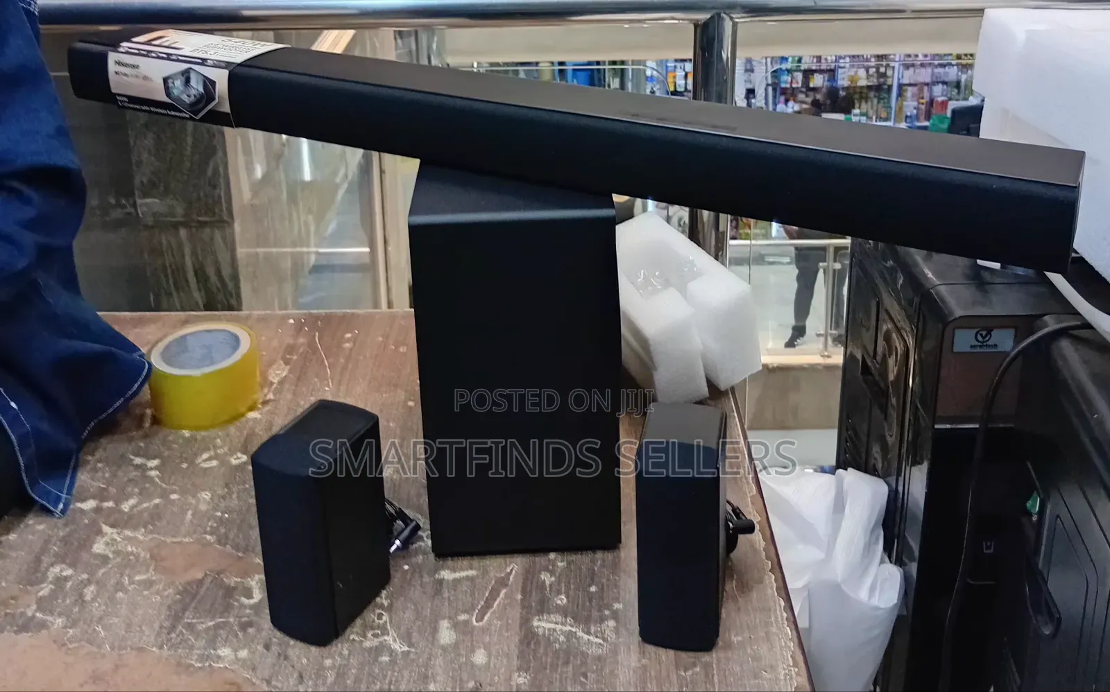 Hisense 540W High-Power Soundbar With Deep Bass