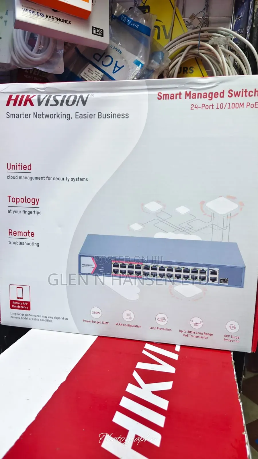 Hikvision 24port Poe Smart Managed Switch
