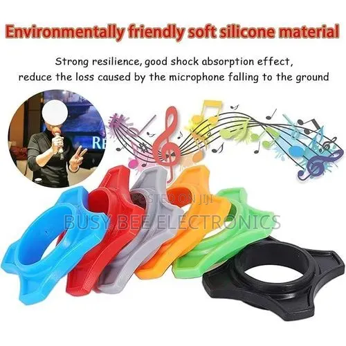 BNK 4 Pack Reusable Wireless Microphone Protection Rings