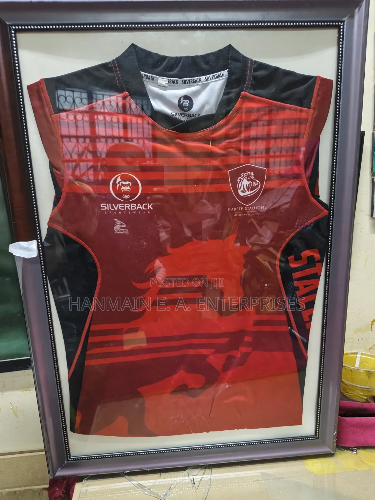 Custom Jersey Display Frames Case