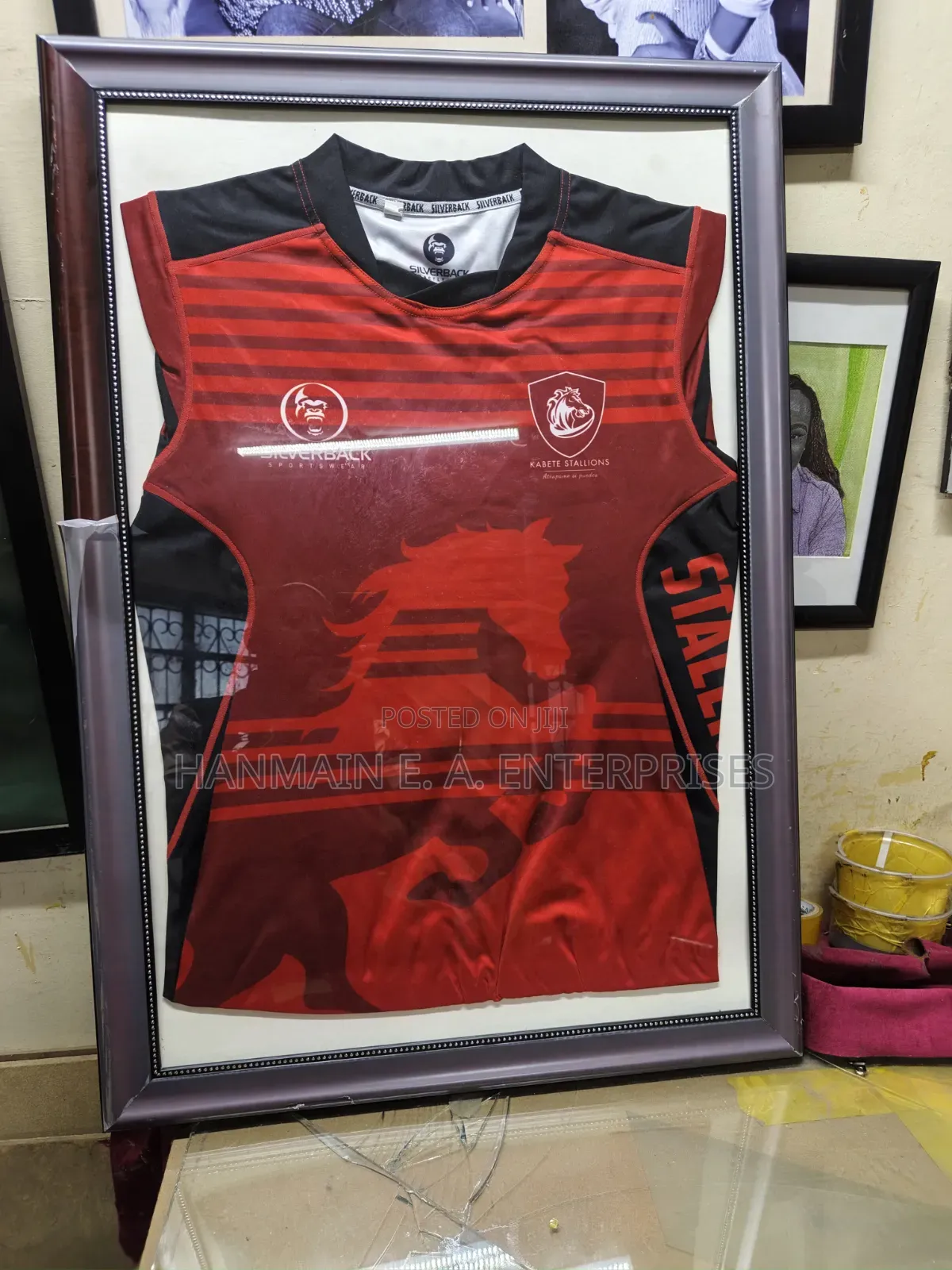 Custom Jersey Display Frames Case
