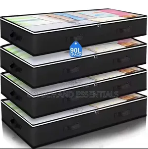 Non-Woven Underbed Quilt Storage Bag Organizer