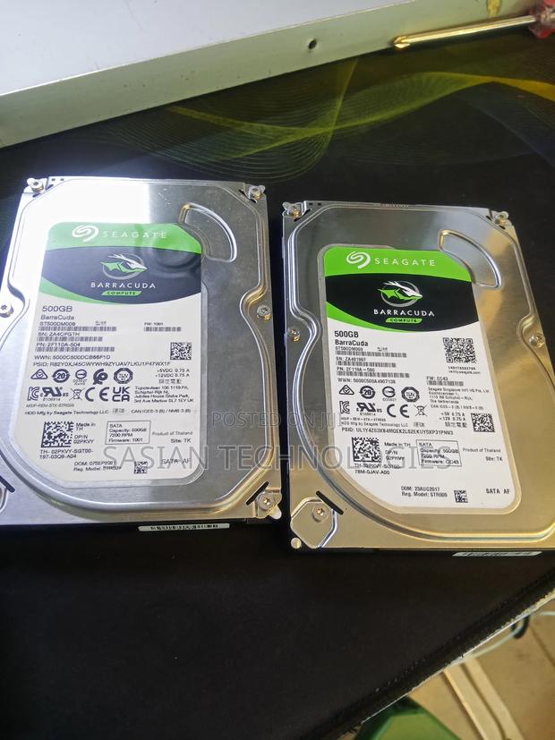 Seagate Barracuda 500gb Harddisk Surveillance and Desktop - main view