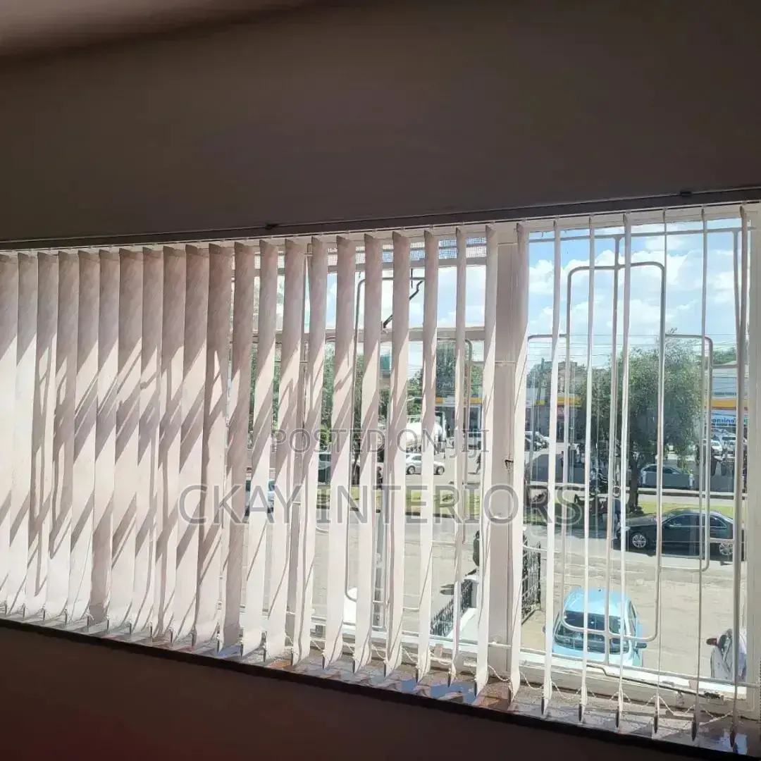 Simple Design, Impressive Results With Closed and Open Vertical Blinds