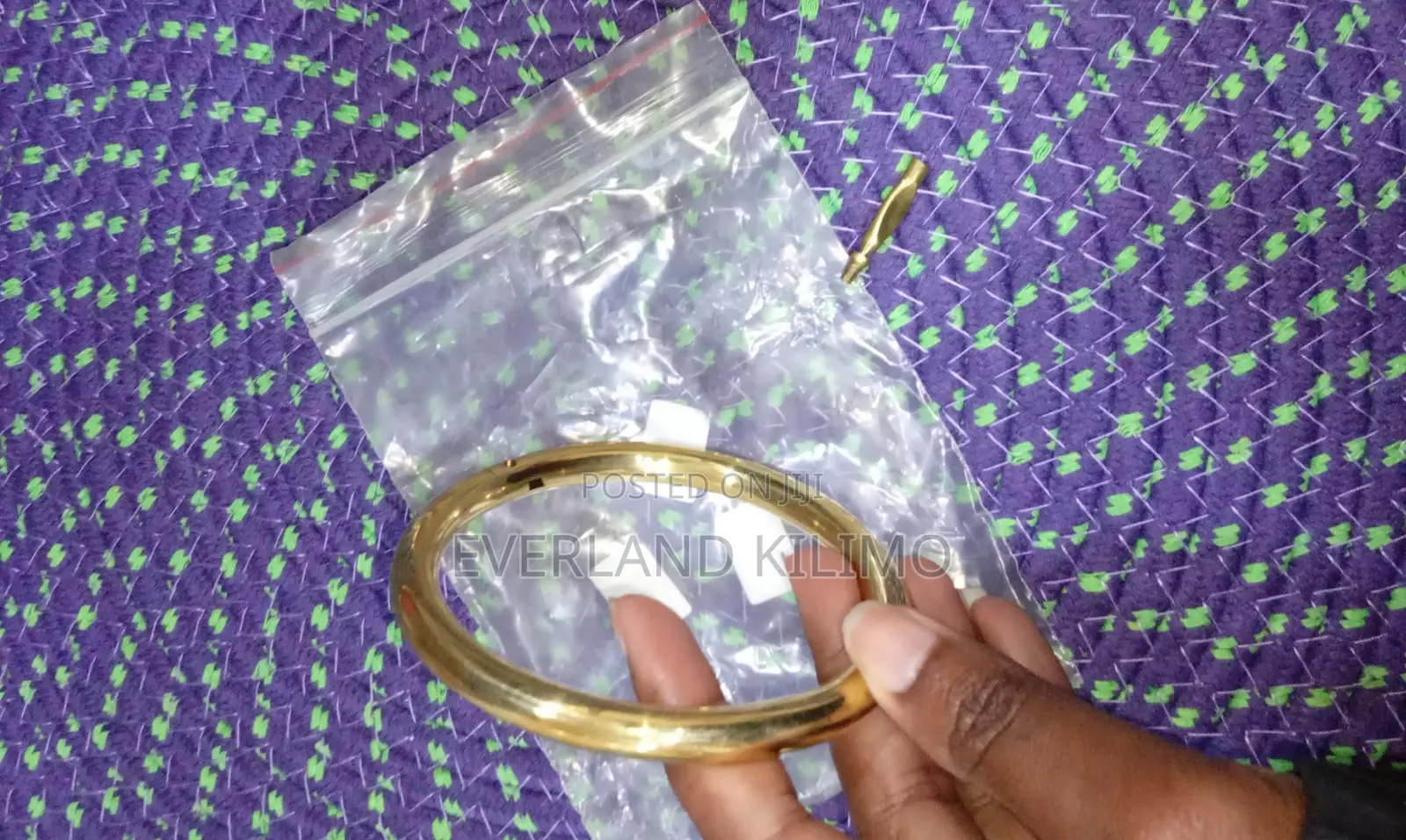 Brass Bull Ring for Livestock 75 Mm