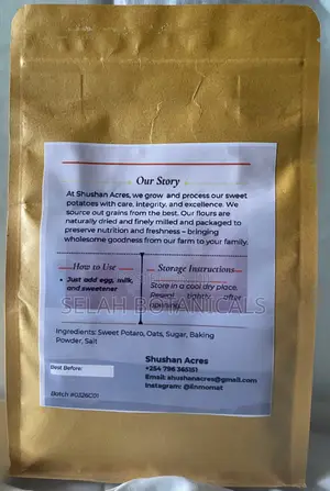 Shushan Acres Oat/Seeet Potato Pancake Mix