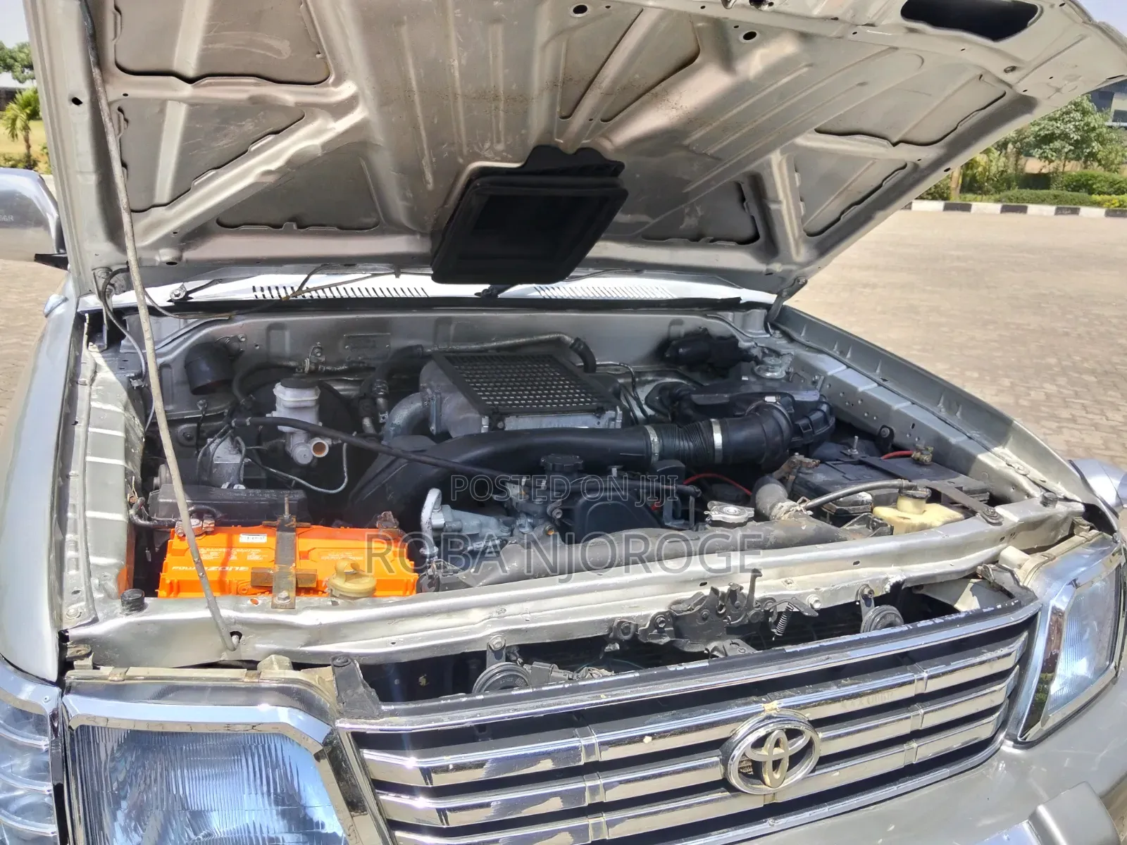 Toyota Land Cruiser Prado 2002 Silver