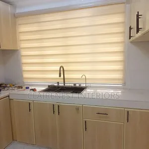 Smart Way to Dress Wide Windows With Horizontal Office Blinds