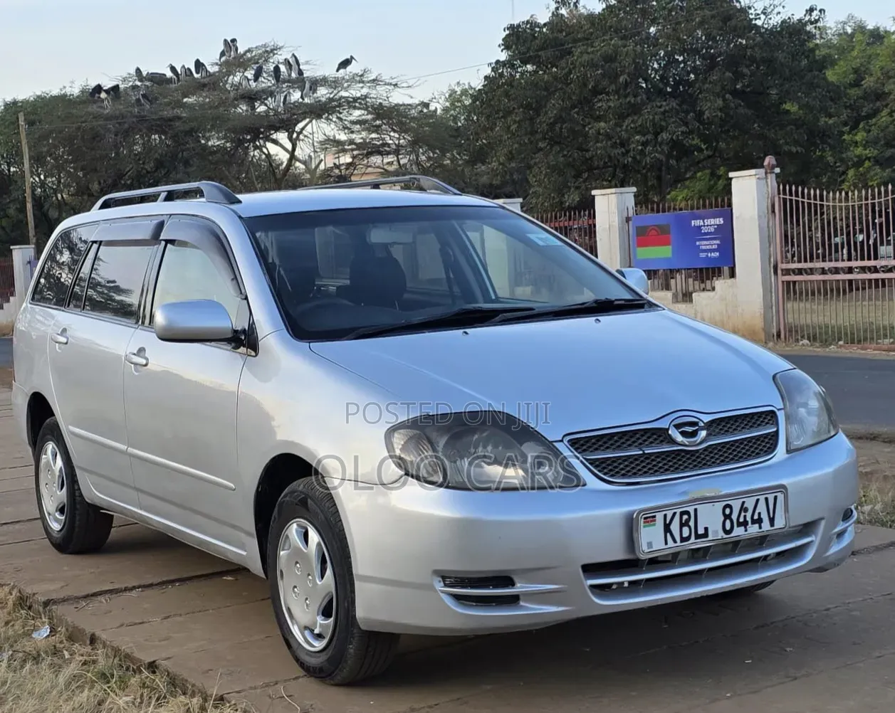 Toyota Corolla Fielder 2006 Silver