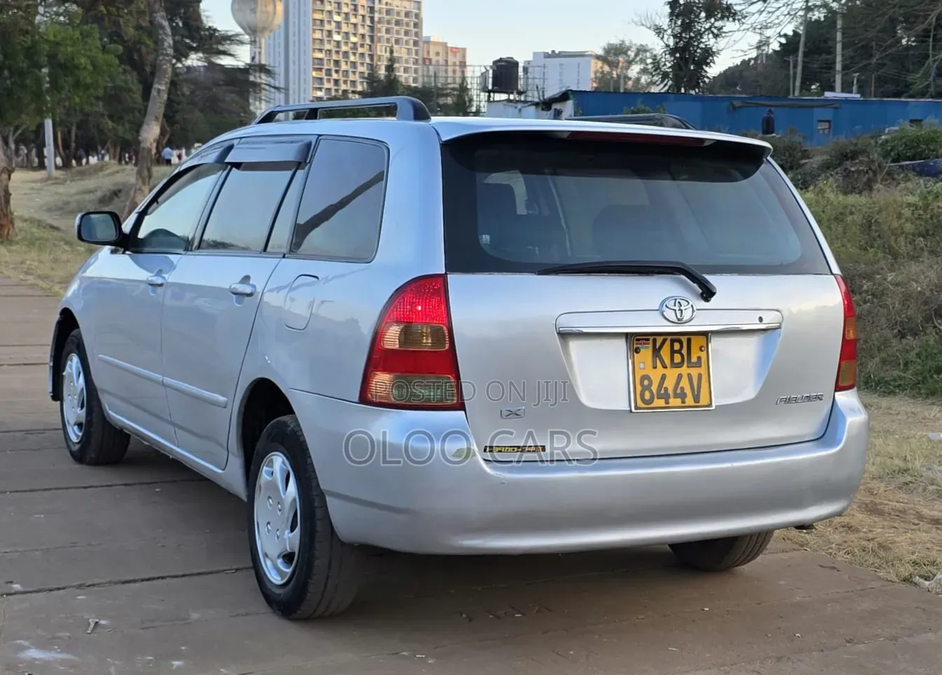 Toyota Corolla Fielder 2006 Silver