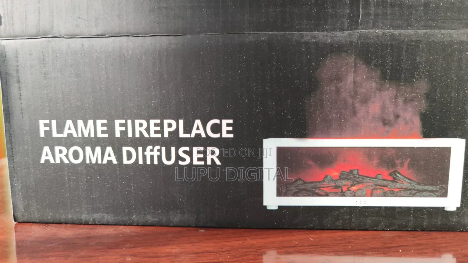 26x10x10cm Flame Fireplace Aroma Diffuser Humidifier 26cm