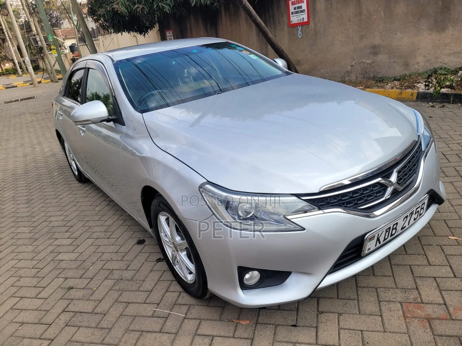 Toyota Mark X 2013 Silver